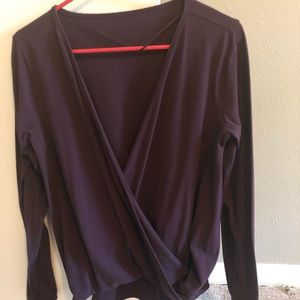 Lululemon wrap shirt ! Like new !